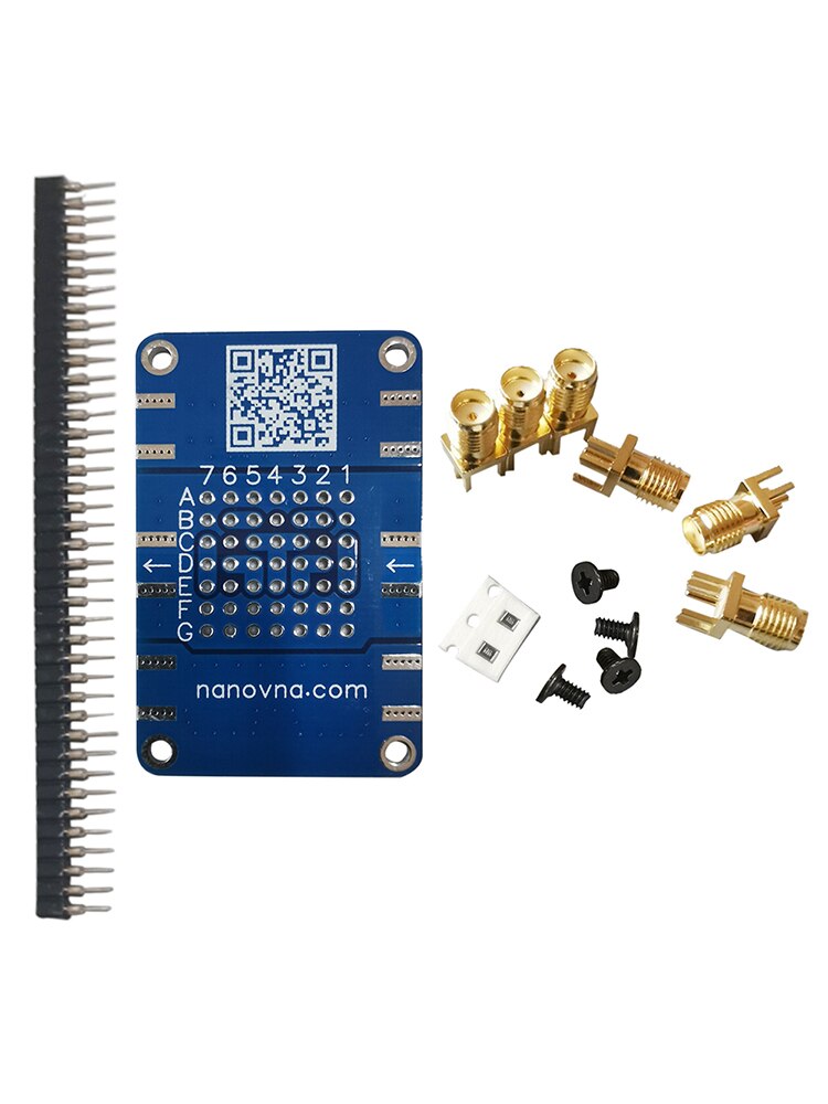 Electrical Instruments NanoVNA Testboard Kit Durable Accurate Network Analysis Test Board Demo Board