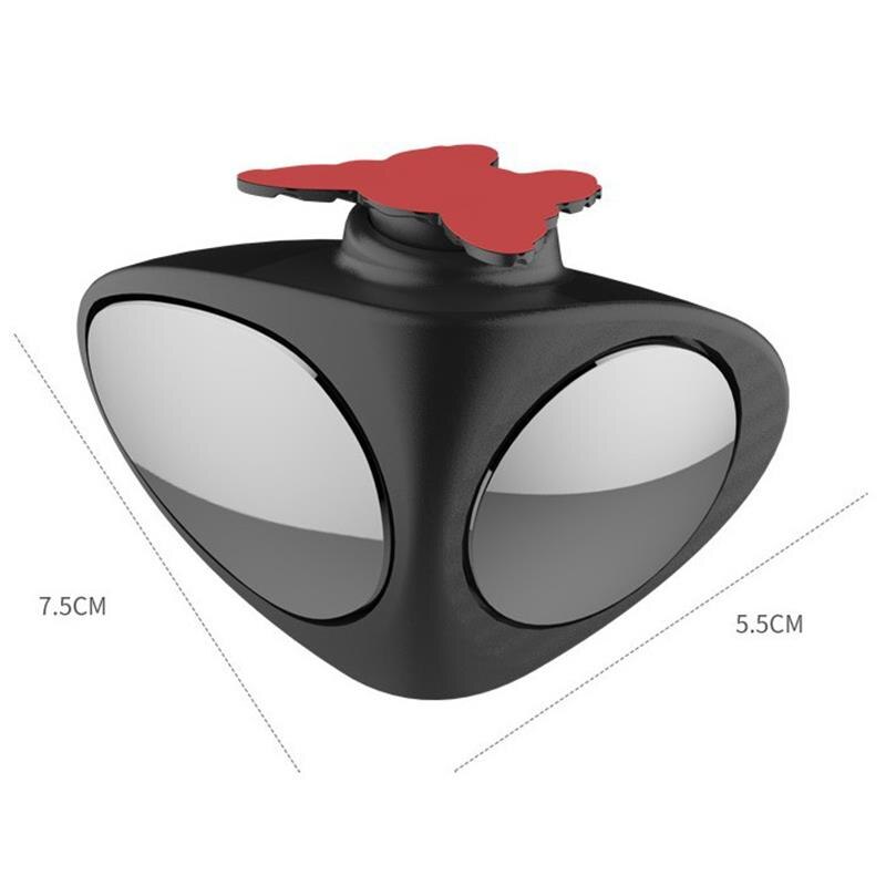 Onever 360 Degree Rotatable Safety Car Blind Spot Mirror Spot Convex Mirror Car Exterior Rear View Parking Mirror