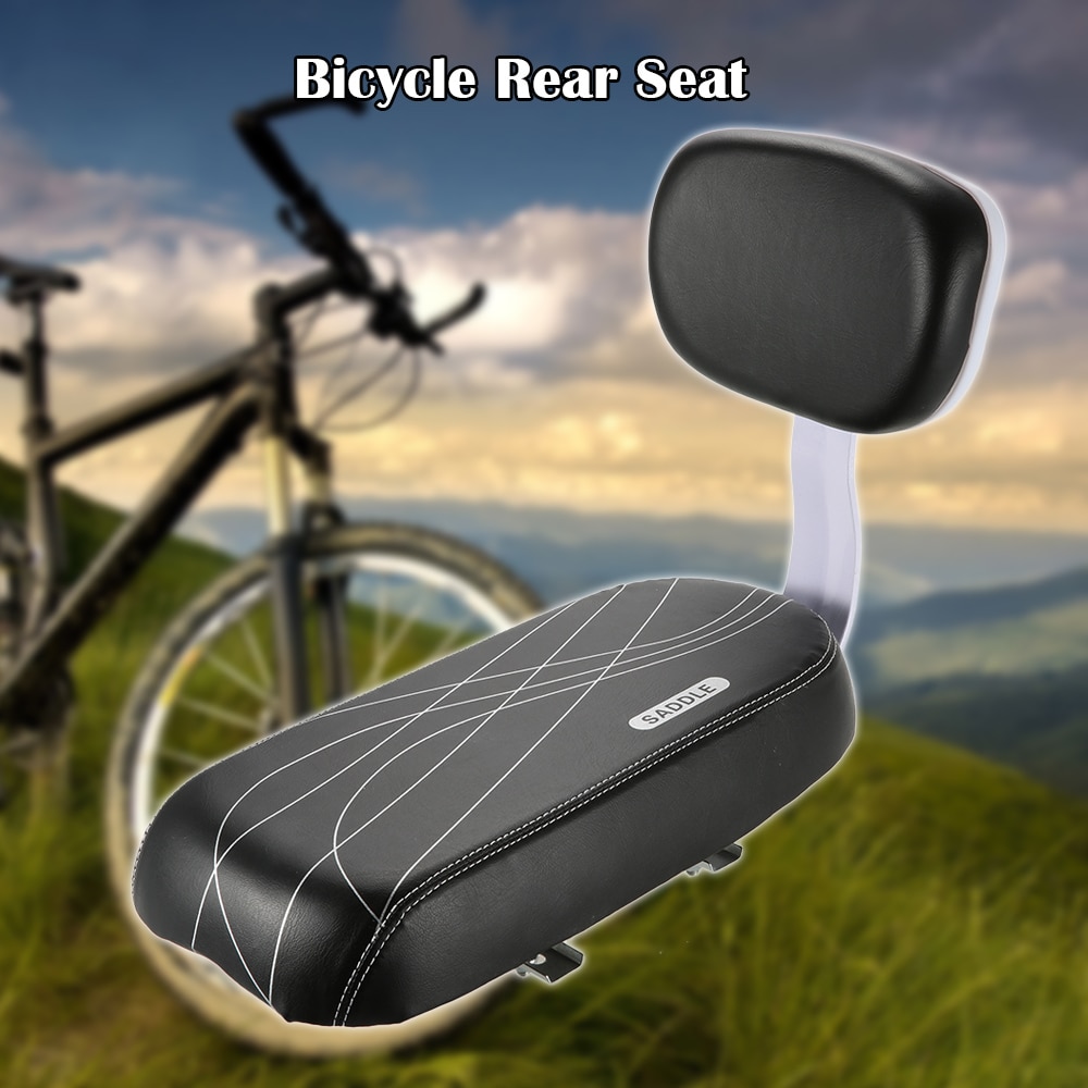 Zyklus Zubehör Teile Bicicleta Fahrrad Rückseite Sitz Sattel Fahrrad Art Sitz Mit Rückenlehne Mit Griff Armlehne Fußstütze Pedal