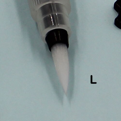Refillable Water Brush Ink Pen for Water Color Calligraphy Drawing Painting Illustration Pen Office Stationery: L