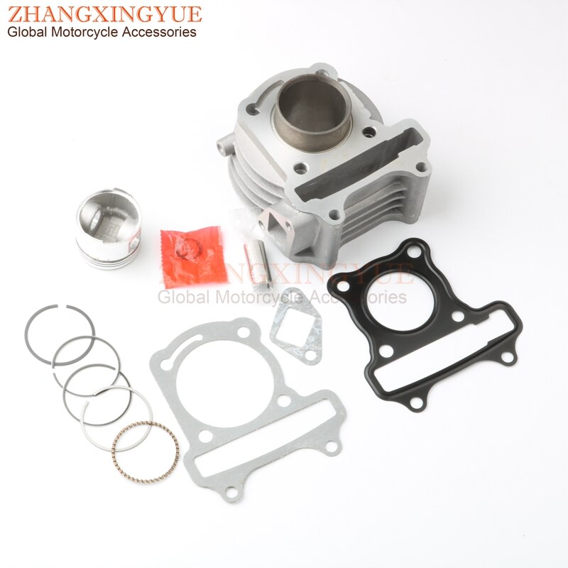 Scooter 50cc cylinder kit & non egr topstykke & knastaksel til kymco agility 50 dink 50 dj 50 hoppeføl som 50cc 4- takts