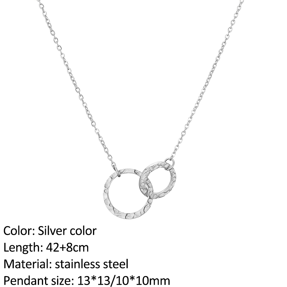 SUNIBI-collares con colgante de barra Vertical para mujer, cadena Lariat larga Simple de acero inoxidable, collar colgante minimalista, de joyería: Azul de zinc