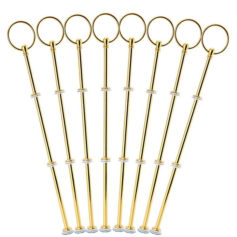 Mini Metal Rod 3 Floor Tiered Wedding Cake for Cake Stand Cake Holder Pies JS23