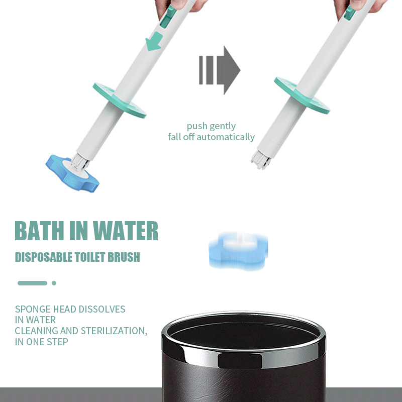 Jednorazowa szczotka robić wc z szczotka wymienna głowica ścienna szczotka robić czyszczenia z płyn czyszczący robić czyszczenia łazienki