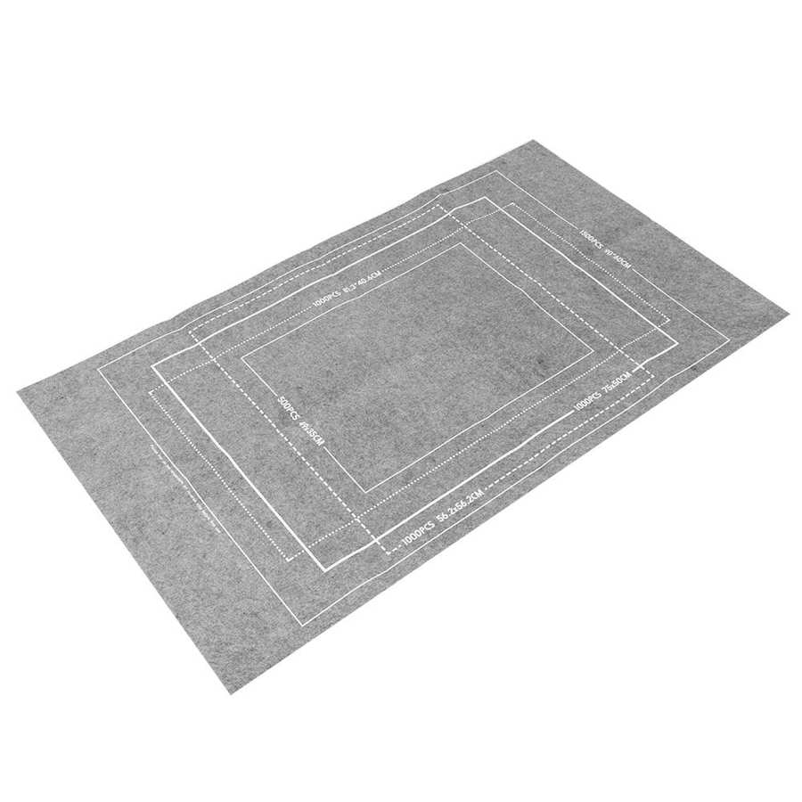 45.7x26in Grijs Puzzels Mat Playmat Oprollen Opslag Vilt Mat Puzzels Deken