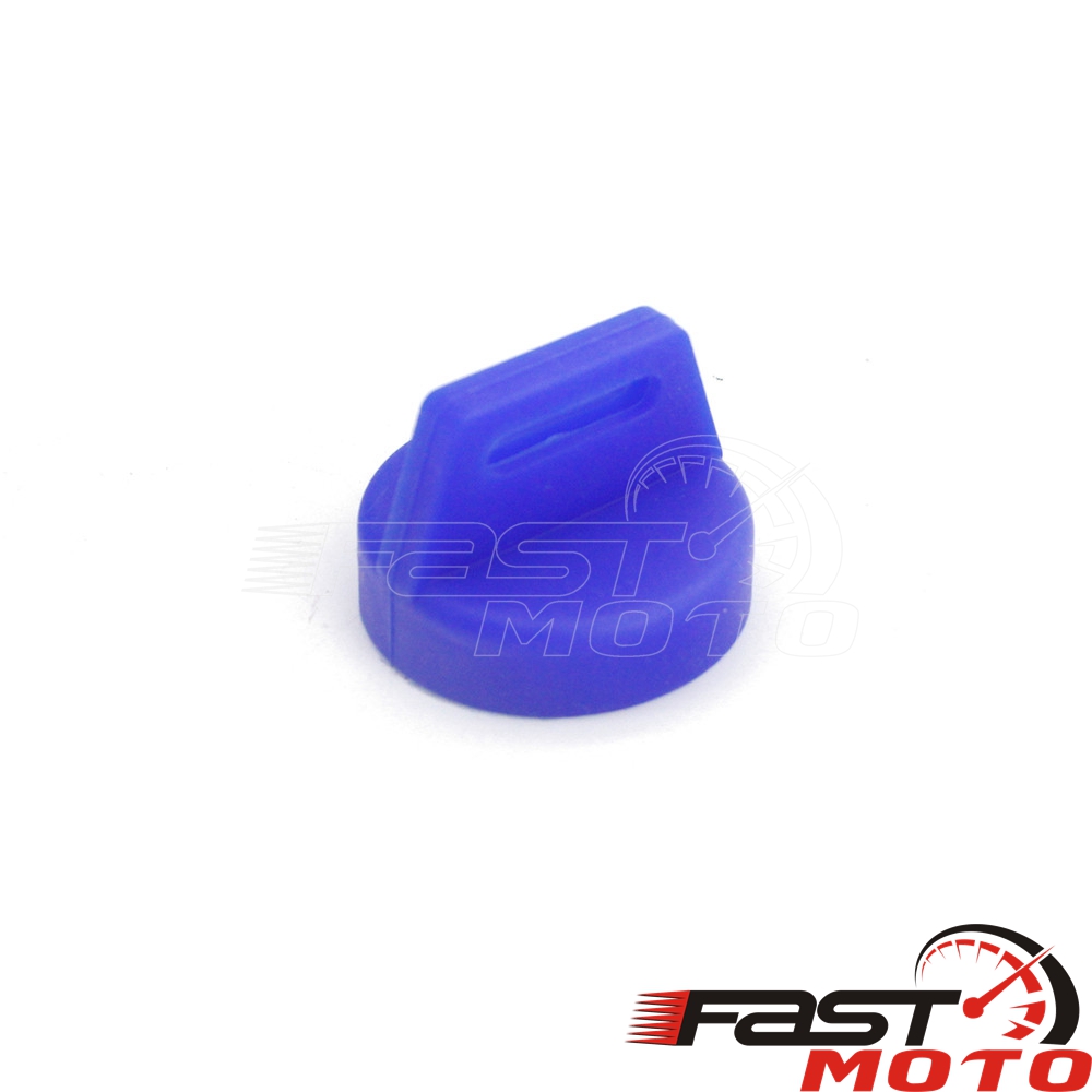 1X 2X Black Rubber Igntion Key Cover Case For Polaris Sportsman Scrambler Magnum XP RZR 900 470 EPS Key Switch Protection ATV: 1x blue
