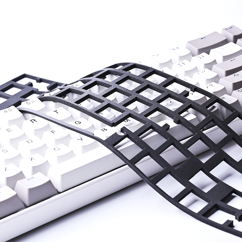 Kelowna mechanische Tastatur Schall dämpfung Schaum Tastatur DIY Modifikation 3mm Poron Schall dämpfung Baumwolle Regen 75 gx87 68/75/87/96/98/104