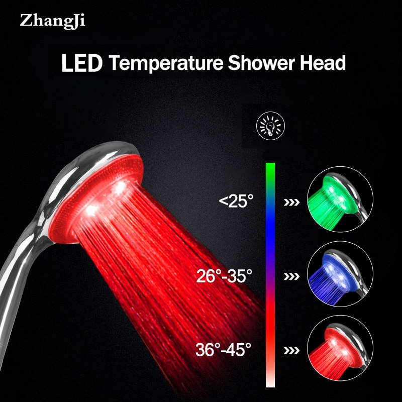 Led Douchekop Kleurrijke Anion Douche Spa Druk Wat... - Vicedeal