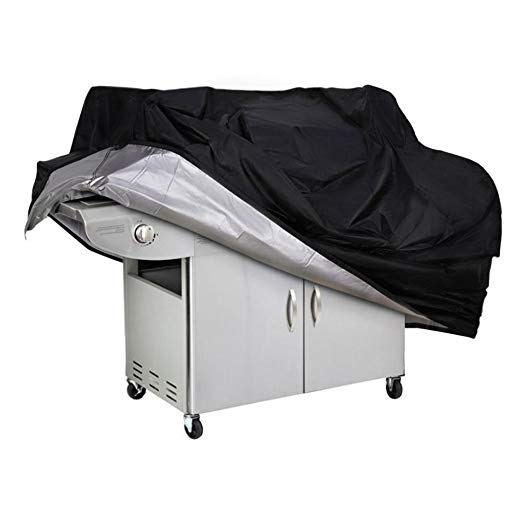 Waterdichte Bbq Cover Grill Cover Anti Dust Regen Gas Houtskool Elektrische Barbeque Tuin Grill Bescherming Outdoor 4 Maten Black Blk