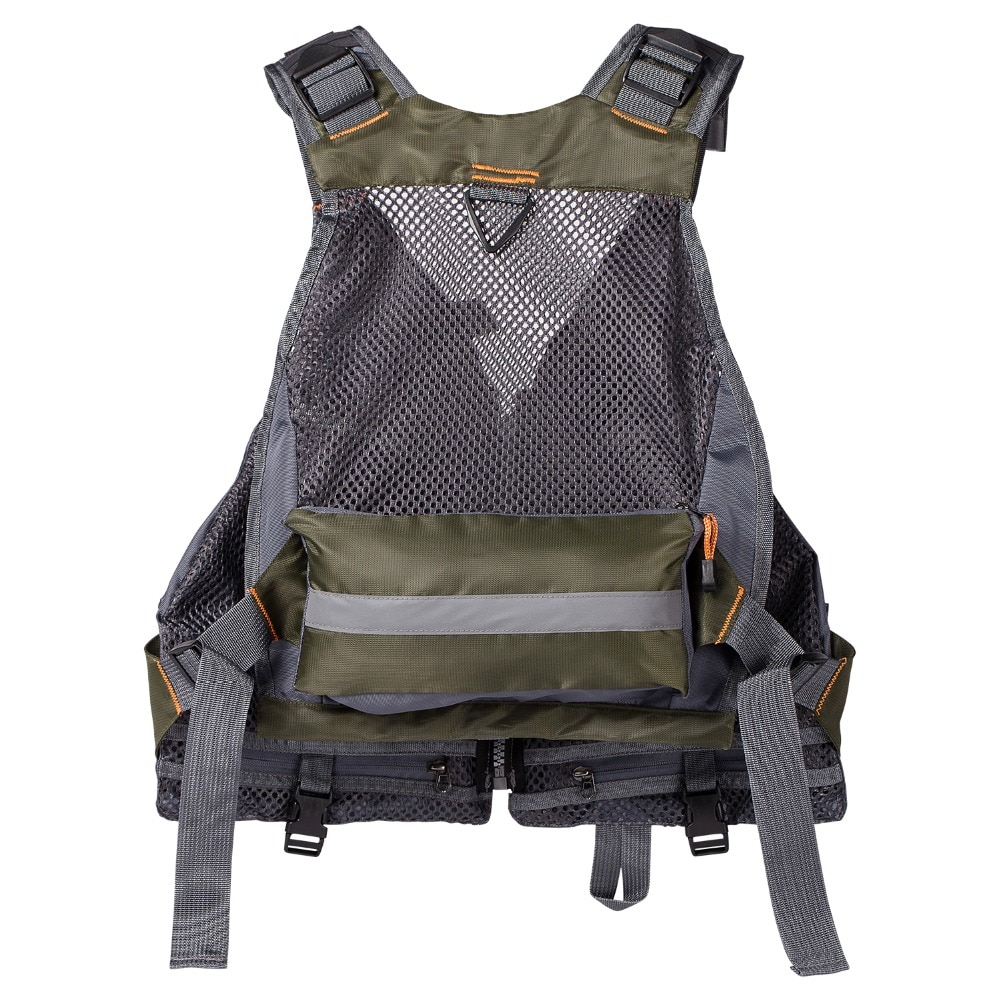 Bassdash Ademend Vissen Vest Outdoor Sport Fly Zwemmen Veiligheid Verstelbare Utility Vest Visgerei Voor Mannen En Vrouwen