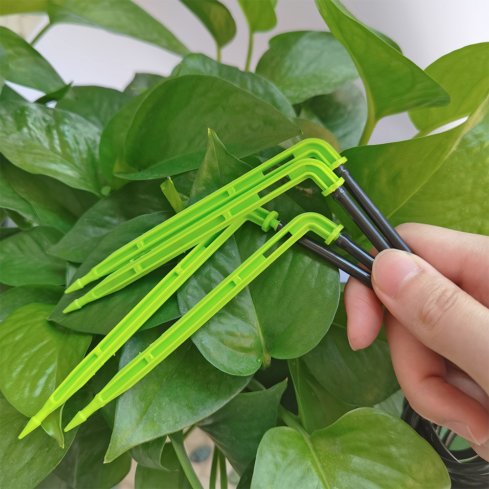 Oasis-sistemas de riego por microgoteo para jardín, kit de goteros de flecha de 3/5mm, para invernadero de bonsái en maceta, 10-100M, 4L, 8l/H