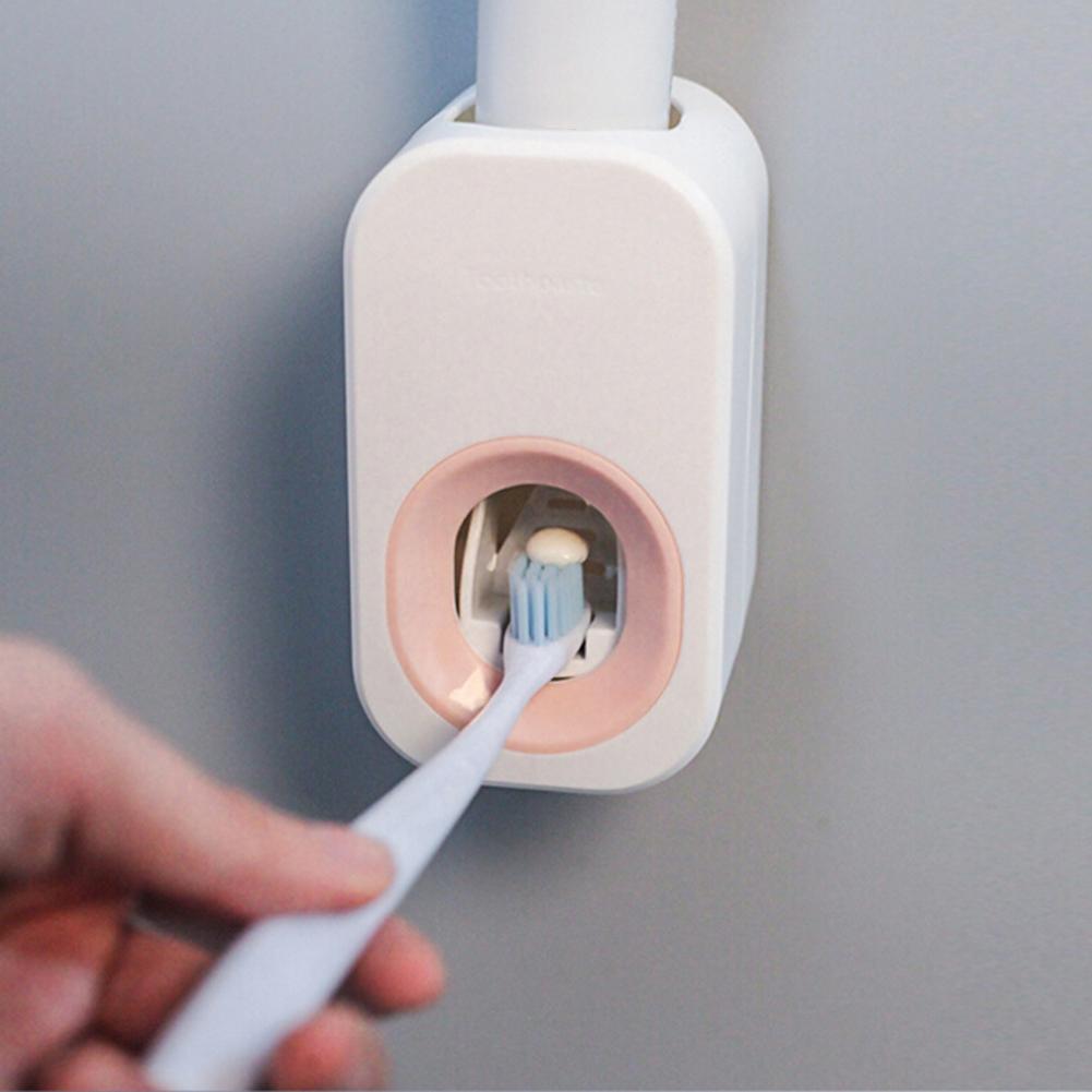 Automatische tandpasta dispenser voor thuisgebruik, extrusiepersen, stofdichte wandstandaard, badkameraccessoires