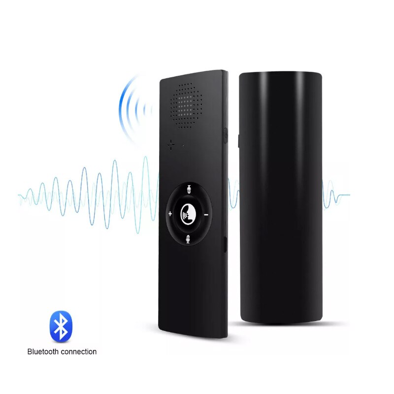 2022 nuovo arrivo T13 traduttore multilingue vocale vocale intelligente Wireless Bluetooth-traduttore istantaneo compatibile 72 lingue: Black