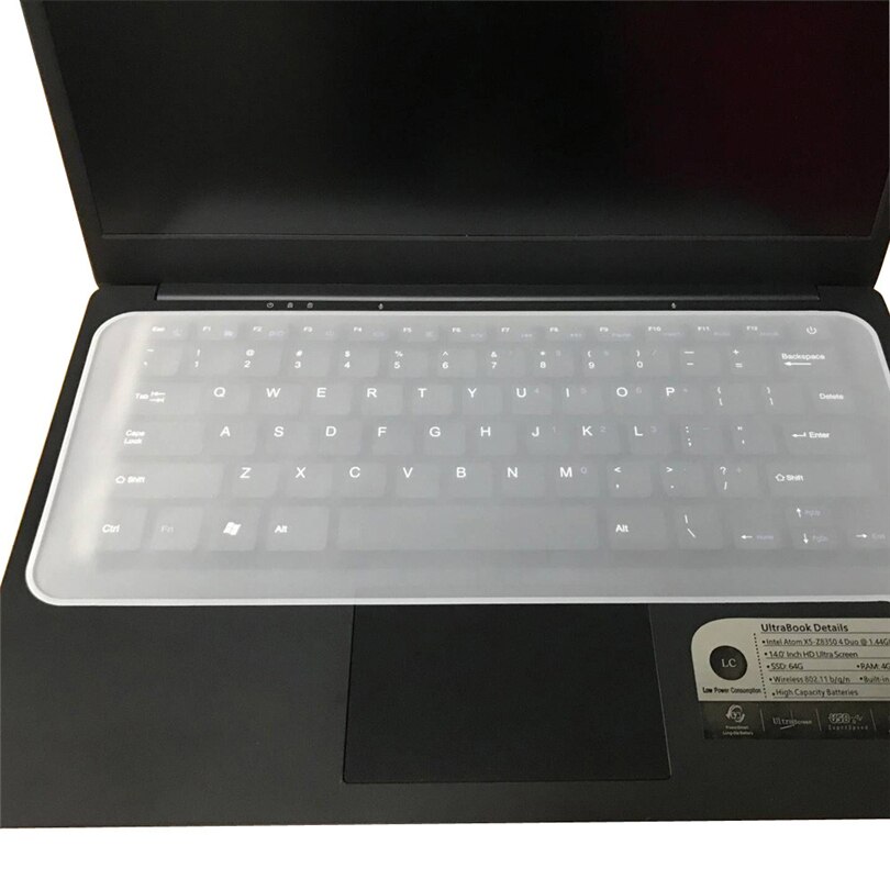 Universal Silicone Keyboard Protector Skin For Laptops Notebooks 13''-14.1'' avoid dust and prevent accidental water spill A30