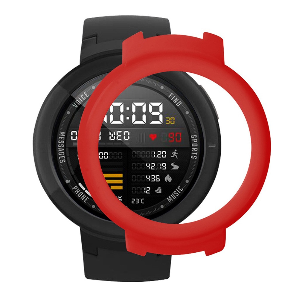 Funda protectora para reloj Huami Amazfit Verge Youth, funda de protección completa para PC, Protector de pantalla, cubierta de parachoques