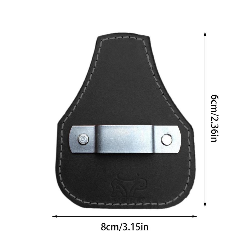 Measuring Tape Holder For Belt Tool Belt Holster Tape Measure Clips Belt Attachments Measuring Tape Case Universal Tool: black