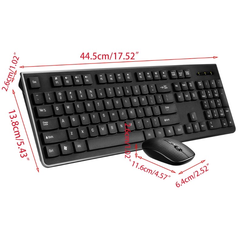 Wireless Keyboard And Mouse Ergonomic Mice Keyboard Mouse Set