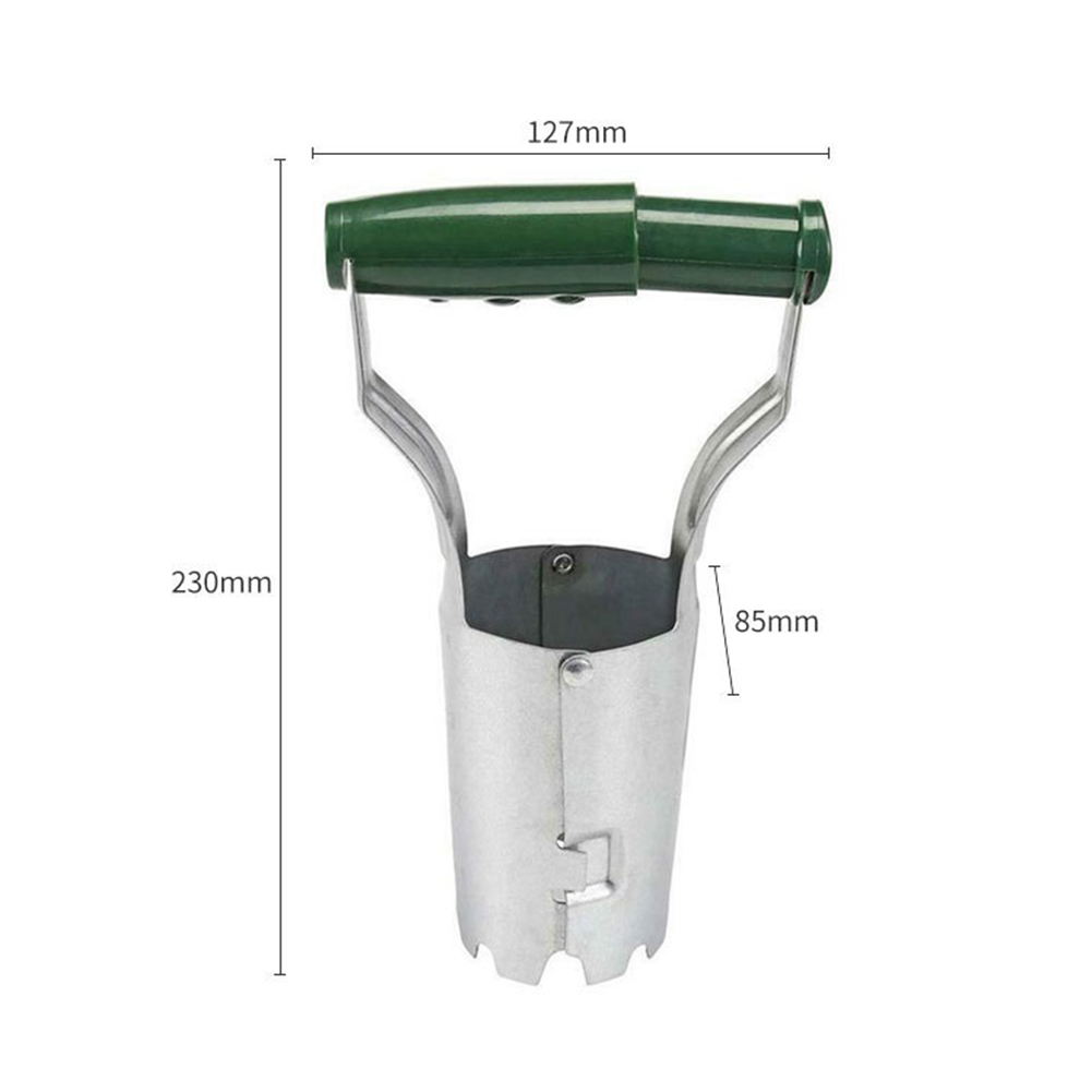Stainless Steel Seedling Transplanter Agricultural Transplanting Seedlings Tools Garden Transplanter Vegetable Flower Hole Seed