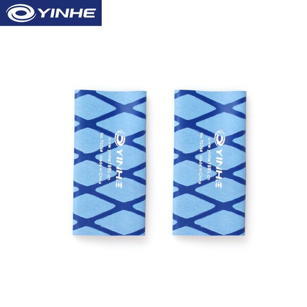 2x Heat-shrinkable YINHE Overgrip for Table Tennis Racket Handle Grip / Tape GALAXY Ping Pong Bat Grips Sweatband: 2 Blue