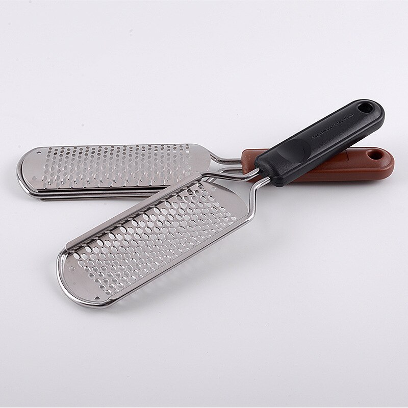 1PC Heel File Grater for The Feet Foot Pedicure Rasp Remover Luxury Stainless Steel Foot Scrub Manicure Nail Tools Foot File