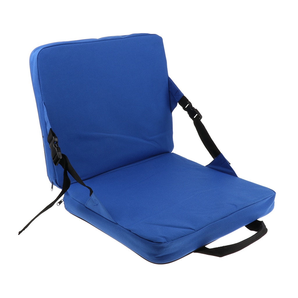 Liggende Stadion Seat Carry On Vouwen Bleker Stoel Met Rugleuning Voor Tribunes Gazons Achtertuinen Camping Vissen Traveacce