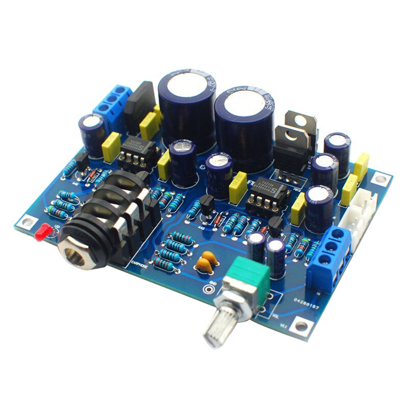 Hifi Headphone Amplifier SOLO Earphone Amplifier Amp Dual NE5534 English SOLO Upgrade Version