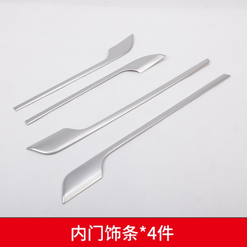 FOR Mitsubishi PAJERO V93 V97 Stainless steel full car interior decoration sequins Car-styling