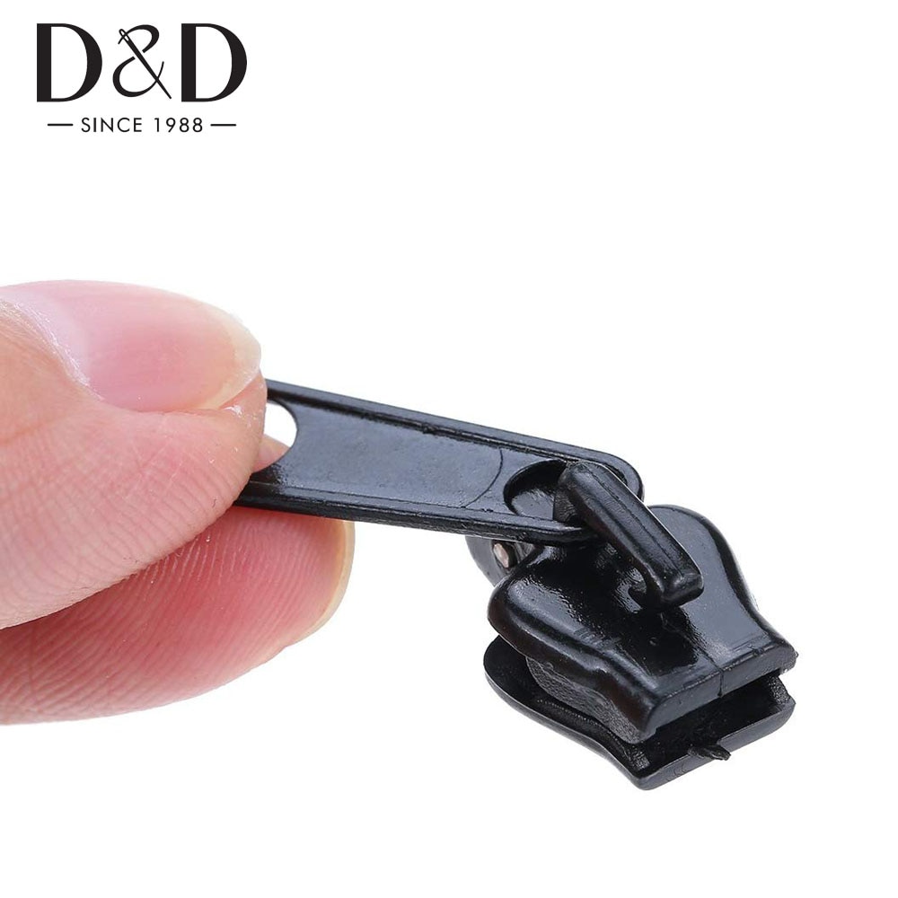 6Pcs Fix Zipper DIY Zip Slider Repair Kit Replacement For Zip Fastenings Sewing Tailor Tools Clothing Accessories