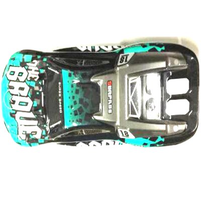 Cj0027 luifel auto-onderdelen  s1508000 s15090000 voor subotech  bg1506 bg1507 bg1508 bg1509 bg1513 1/12 rc auto-onderdelen: Bg1518- blauw