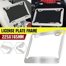 Kentekenplaathouder Frame Geschikt Voor Spanje Motorfiets Kenteken Plaat Rvs 22.5X16.5Cm Rvs