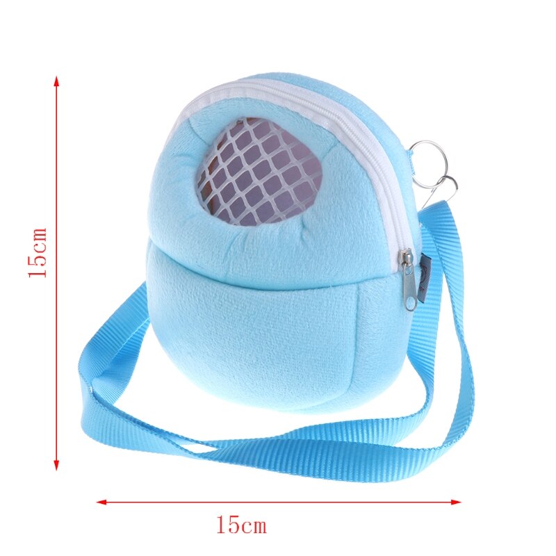 Small Pet Rat Hamster Hedgehog Chinchilla Ferret Carrier Warm Hanging Bag Supply Y5JC