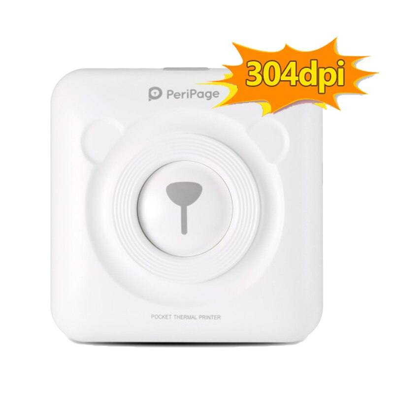 Peripage Mini Pocket Photo Printer Draagbare Mobiele Telefoon Foto Printer Voor Mobiele Telefoon Android Ios Windows: 304DPI W A6
