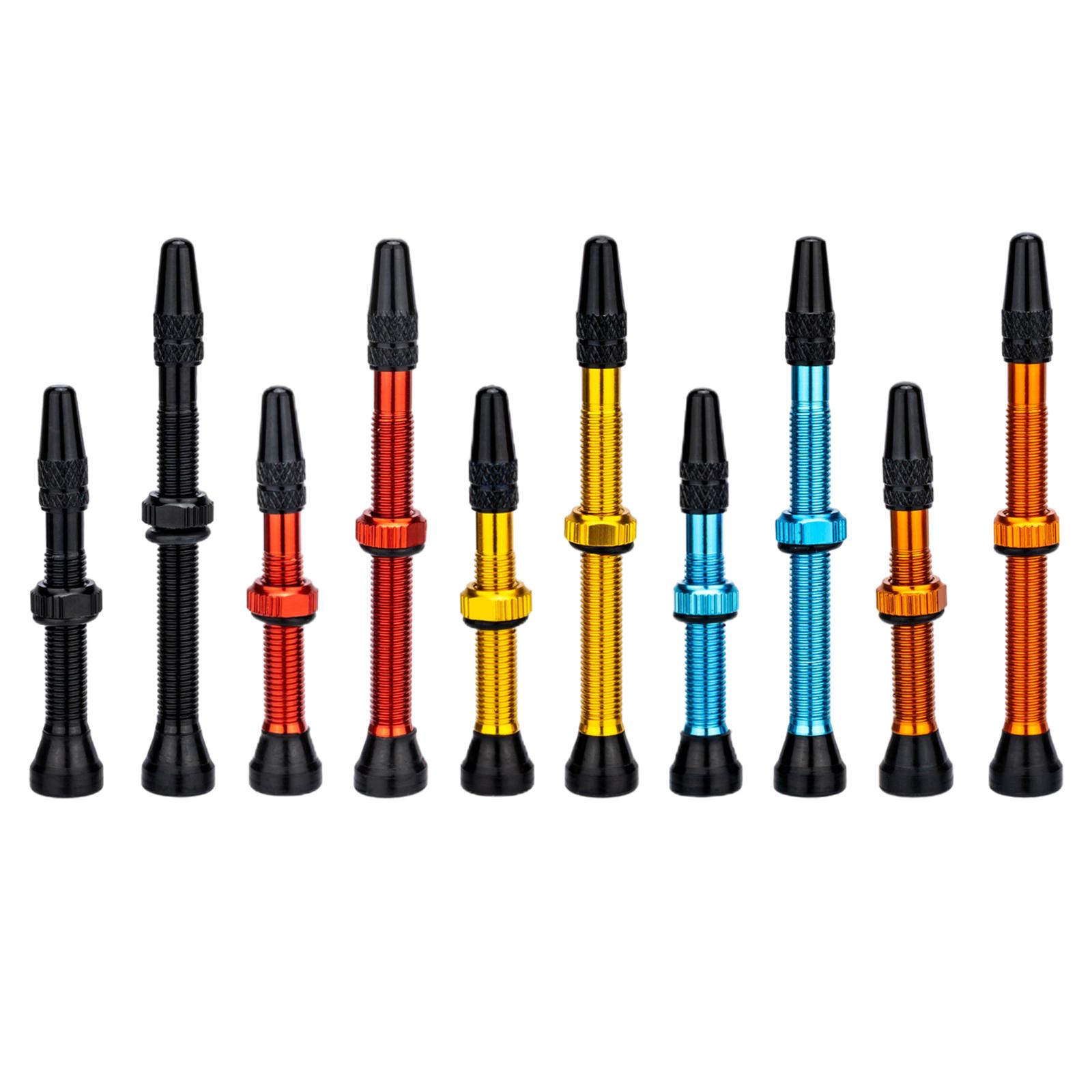 Tubeless Presta Valve Stem, Durable Super Light Alloy Presta Valve Stem for