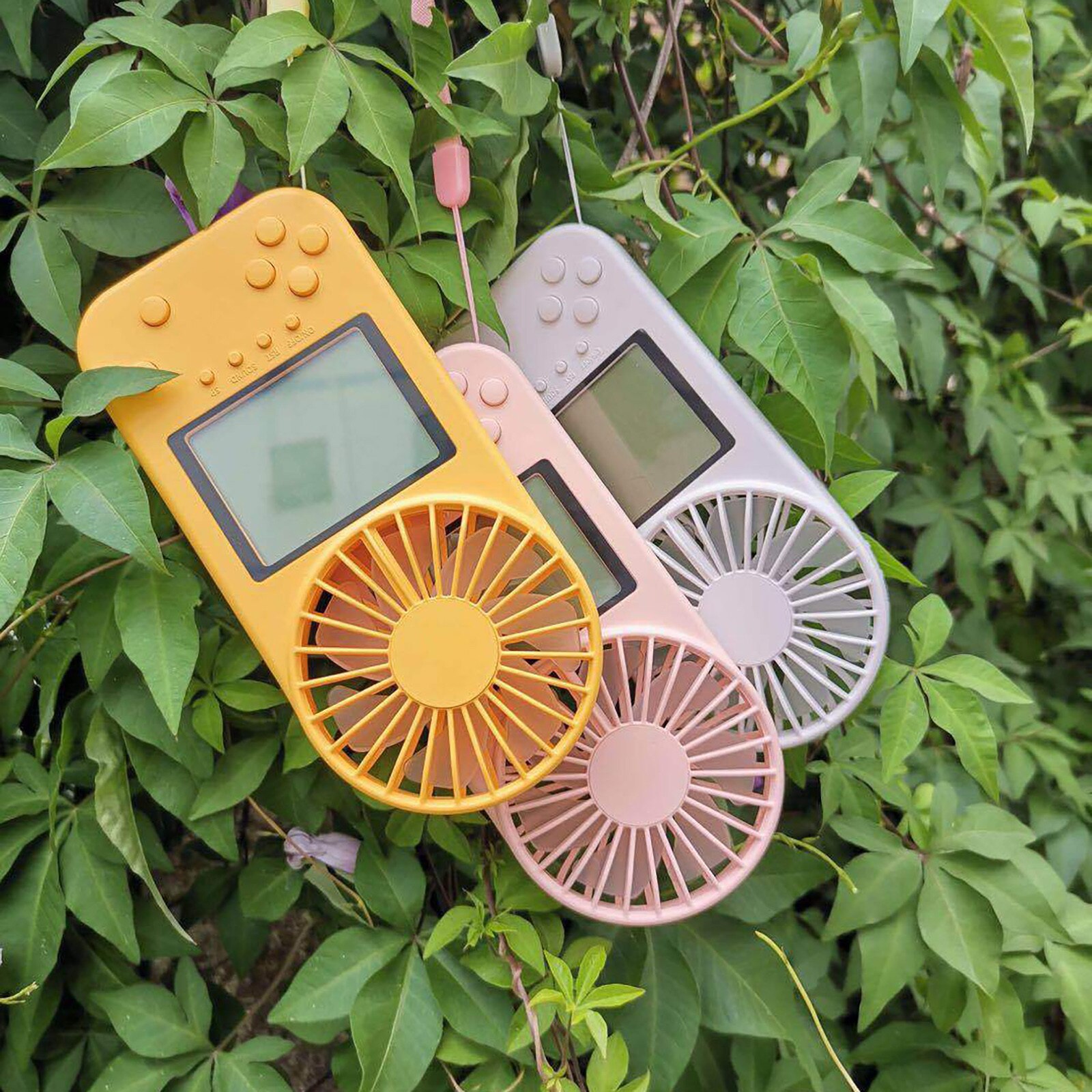 Pocket USB Game Fan ,Small Fan DC Mini Air Cooler Ventilador Nostalgic Game Consoles ,Decompression Toy,Summer Artifact