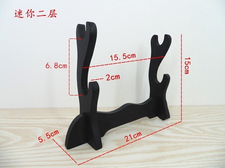 Nice Sword's Stand Wood Framework For Chinese Kung Fu Wushu Tai Chi Jian Sword Japanese Katana Saber Tachi Wakizashi Tanto: Type C