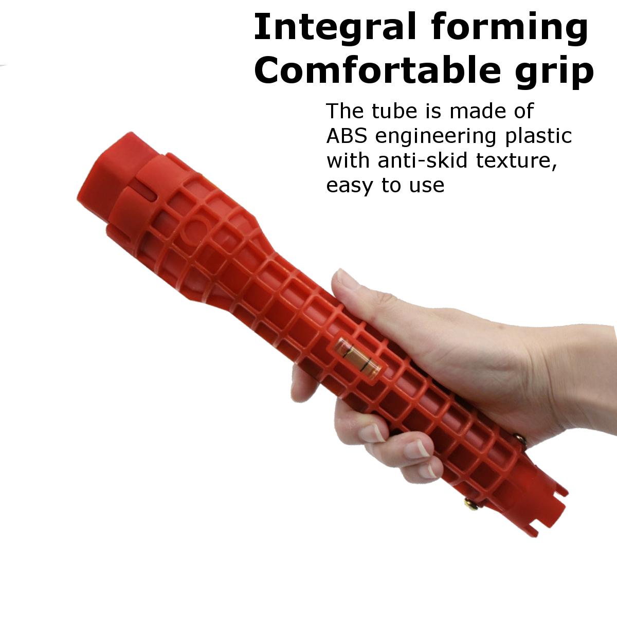 8 In 1 Anti-slip Kitchen Sink Repair Wrench Set Bathroom Faucet Assembly Plumbing Water Heater Spanner Home Hand Tools