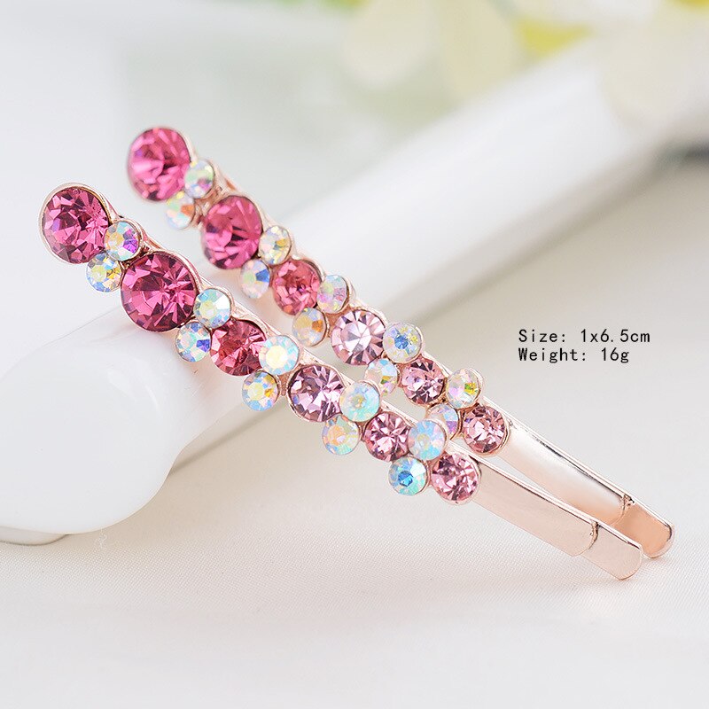 Retro Bruiloft Vlinder Dame Haarspeld Strass Kristal Haarspeld Hairgrip Hairclips Haar Clip Grip Pin Barrette Ornament