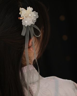 Vintage-haarnadel mit quasten, chinesische hanfu-haaraccessoires für damen: Rechts