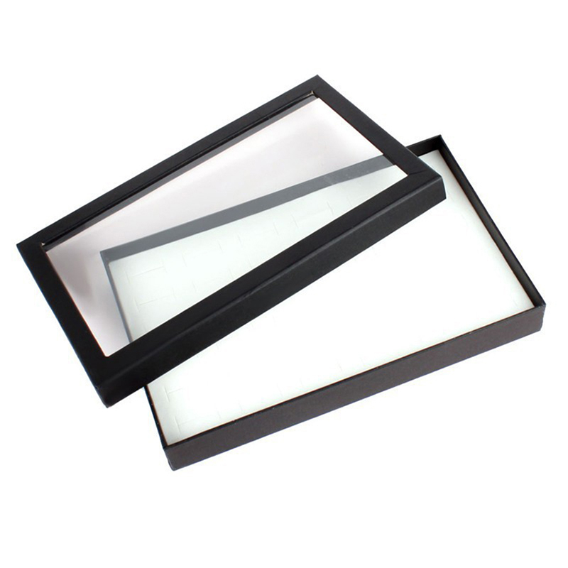 36 Sleuven Ringen Doos Opbergdoos Met Transparant Deksel, Multifunctionele Oorbellen Sieraden Display Doos Houders Sieraden Opbergdozen