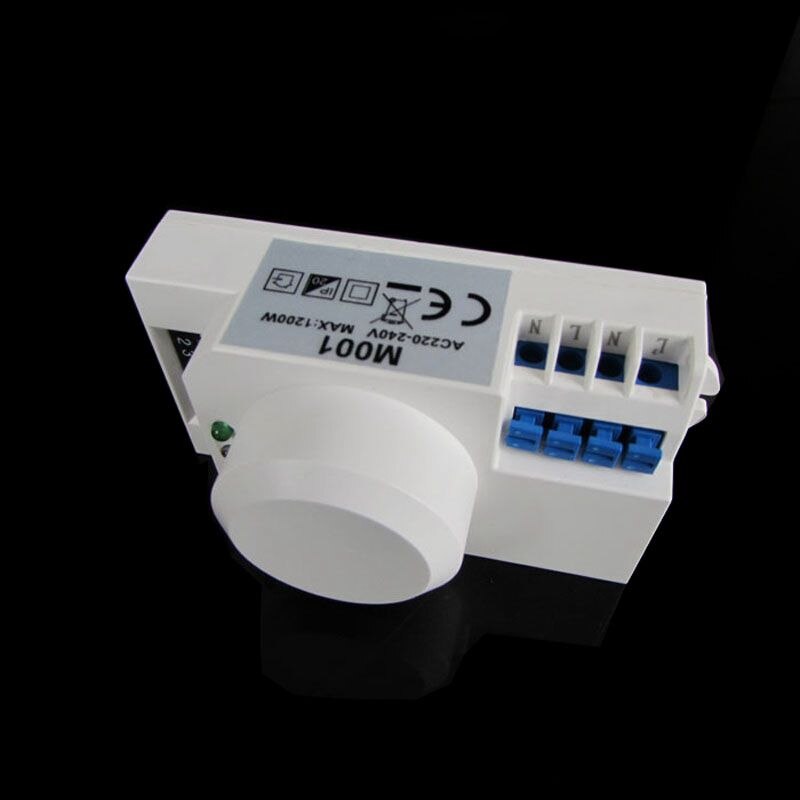 220V 360 Degree Microwave Sensor Light Switch Induction Microwave Motion Sensor Switch Vibration Sensor