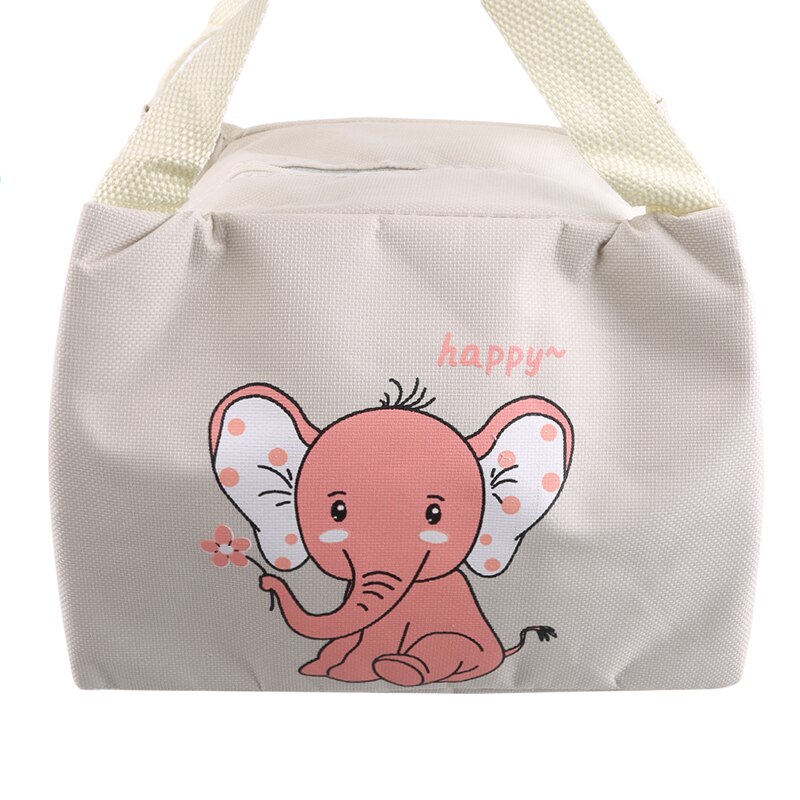 Modieuze draagbare lunchtas schattige verdikte student draagbare isolatie lunchtas thuis keuken voedsel isolatie tas