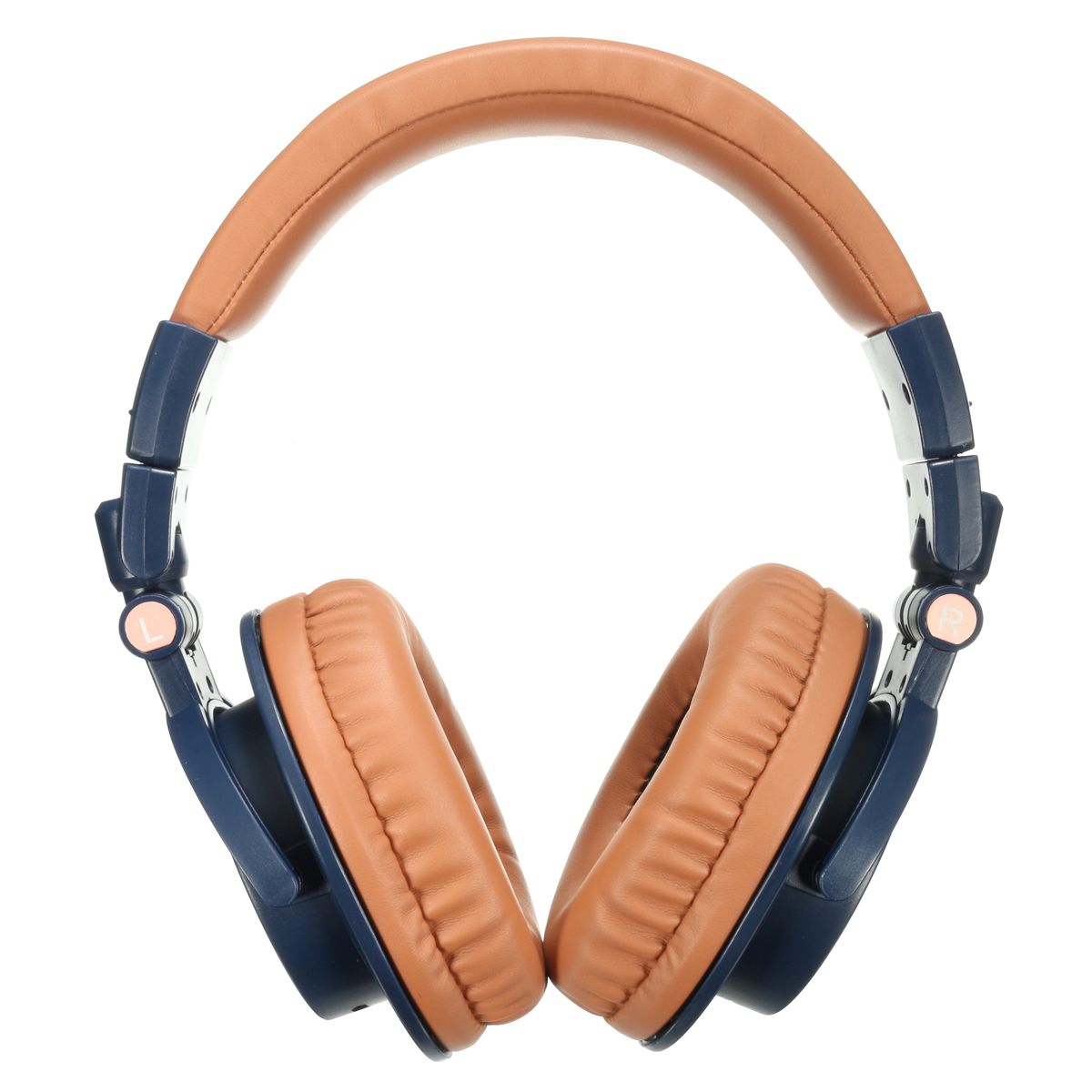 Wireless bluetooth 4.0 Headphones Foldable Noise Cancelling Bass Stereo Sound Headset Built-in Mic for PC Phone: Brown