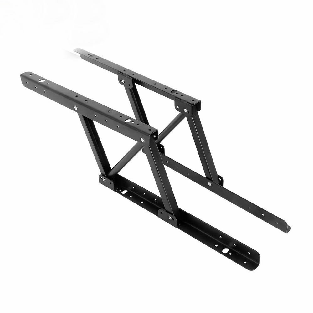 2Pcs Vouwen Lente Thee Tafel Scharnier Meubels Lift Up Top Mechanisme Hardware Lifting Rack Plank Voor Koffie Computertable