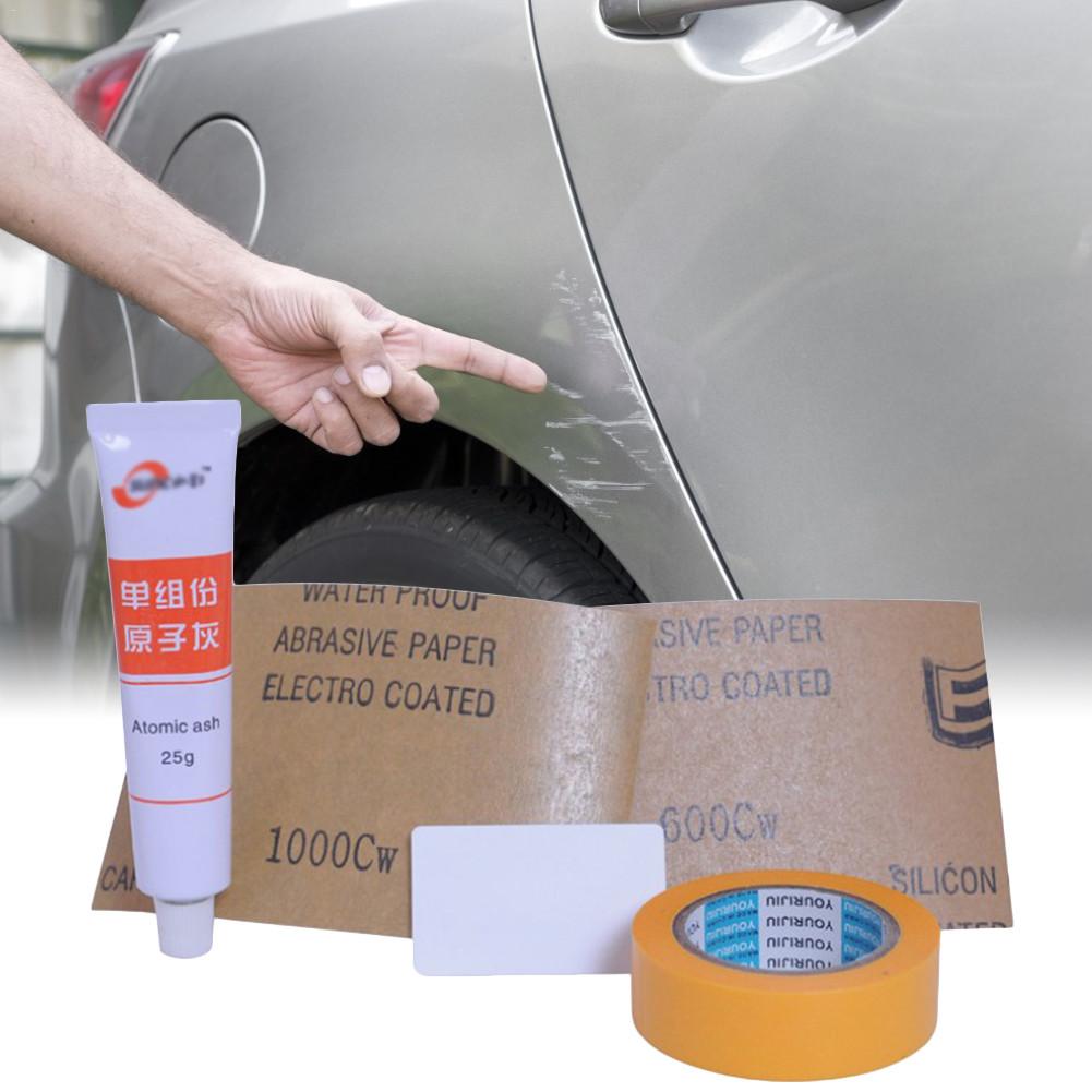 25g bilkarosseri spartel ridsefyld maling penassistent glat reparationsværktøj 1 stk universal bil autopleje 7 stk/sæt
