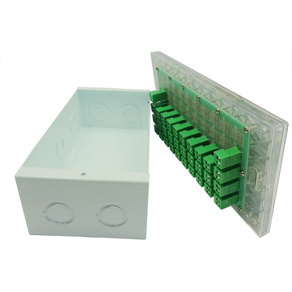 50 button keyboard wall reset switch panel module dry contactor for smart home control automation