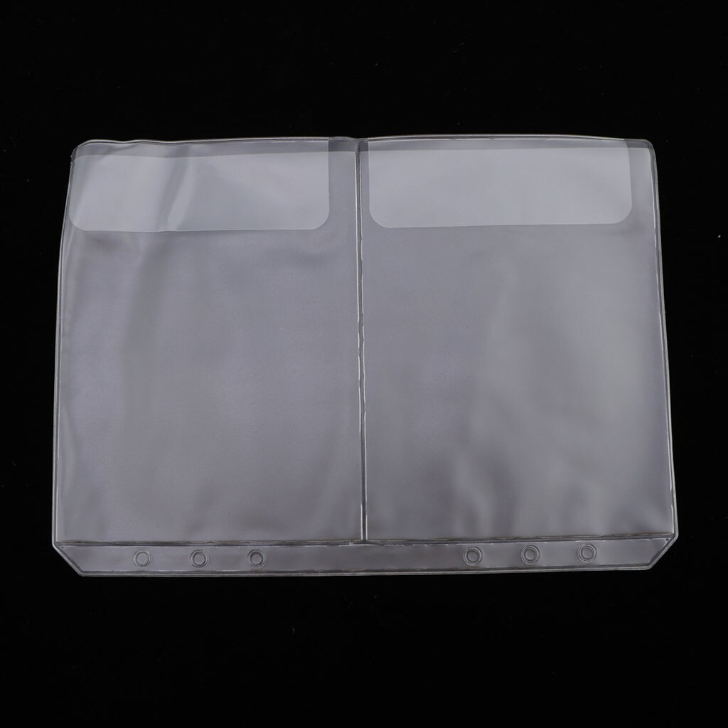 10X A5 A6 Pocket Album Pagina Fit 6 Ringband Voor Kaarten, Gaming, Foto, Document