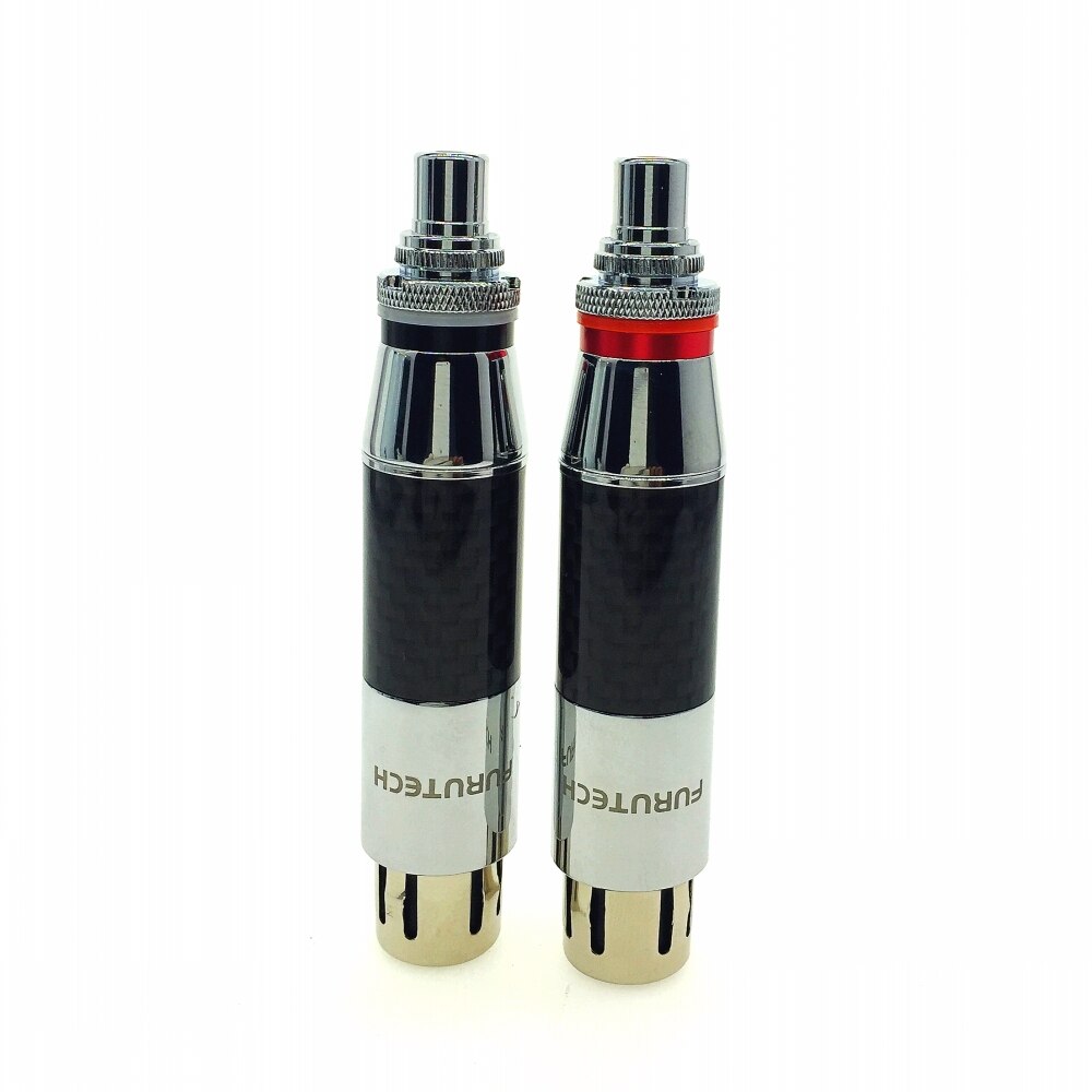 FURUTECH CF-601M y CF-602F adaptador de enchufe de Cable equilibrado rodio XLR macho hembra a conector hembra RCA