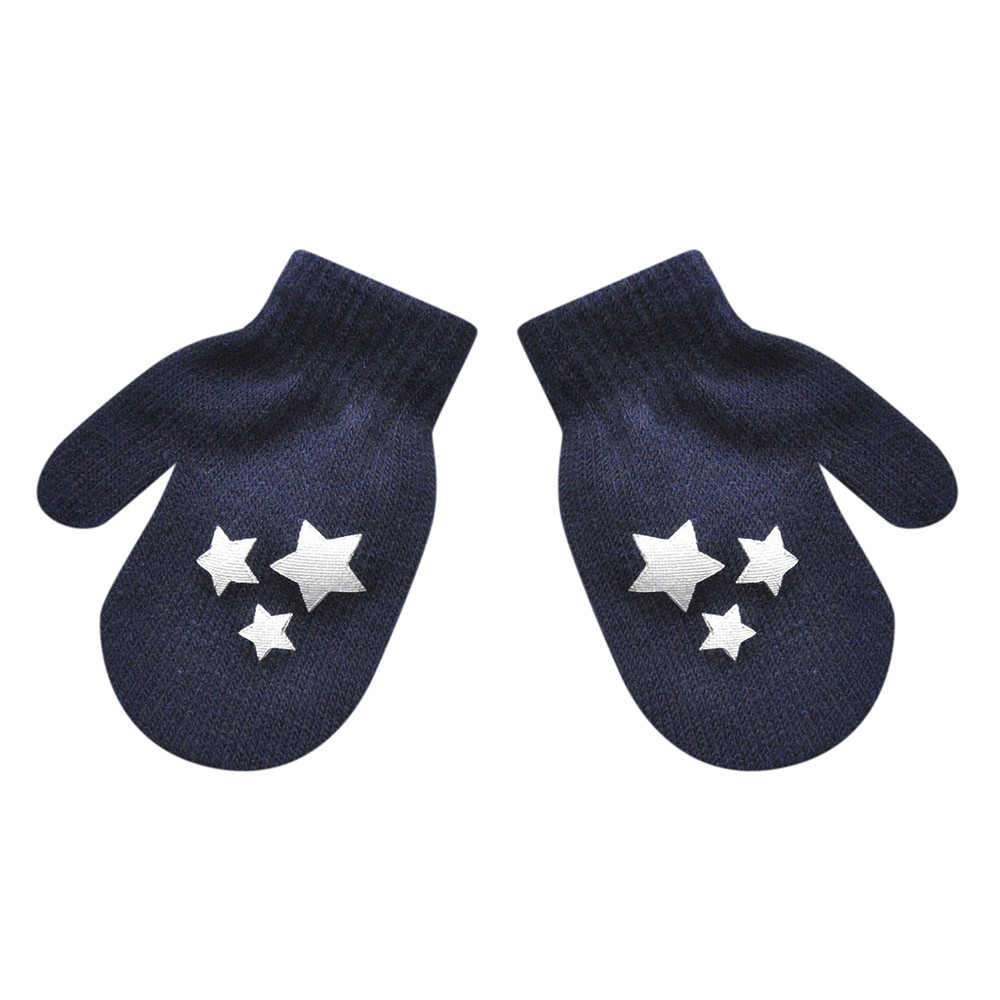 YSXY Schattige wanten voor baby's en peuters, gebreide handschoenen voor 1, 2, 3, 4, 5, 6 jaar, jongens en meisjes, winter, warme gebreide