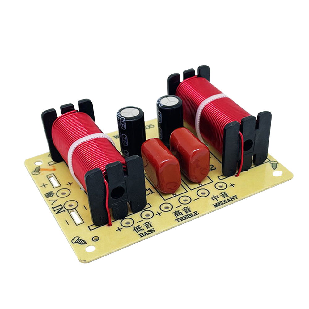3-Wege-HiFi-Lautsprecher, Frequenzteiler, 150 W, Audio--Überkreuzung-Filter, HöHenne, Altbass, Frequenzteiler