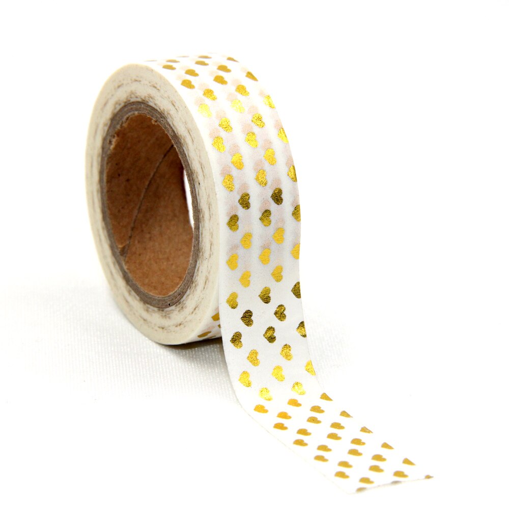 Ruban adhésif japonais en papier pour Scrapbooking, 15mm x 10m, 1 pièce